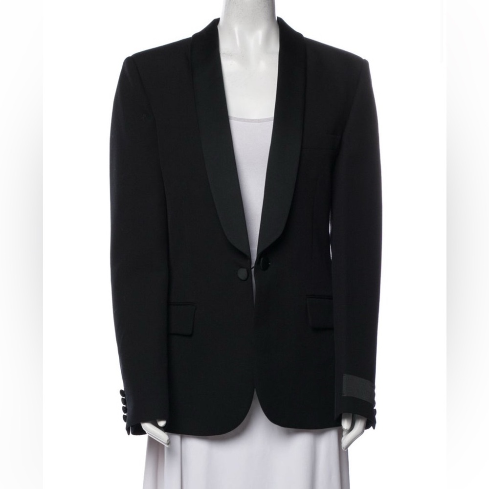 Valentino Garavani Black Blazer XL use as oversized tuxedo style - like new